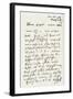 Letter from Beethoven to 'The Immortal Beloved'-Ludwig Van Beethoven-Framed Giclee Print