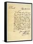 Letter from Benjamin Franklin to David Hartley Mp, 14th April 1782-Benjamin Franklin-Framed Stretched Canvas