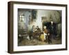 Letter from Camp, 1862-Gerolamo Induno-Framed Giclee Print