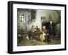 Letter from Camp, 1862-Gerolamo Induno-Framed Giclee Print