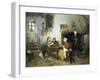 Letter from Camp, 1862-Gerolamo Induno-Framed Giclee Print