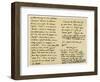 Letter from Charles Lamb to John Clare, 31st August 1822-Charles Lamb-Framed Giclee Print