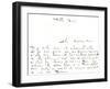 Letter from Claude Debussy to Monsieur Vasnier-Rudolf Eichstaedt-Framed Giclee Print