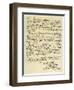 Letter from Daniel Defoe to Charles Montague, 1705-Daniel Defoe-Framed Giclee Print