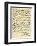 Letter from Daniel Defoe to Charles Montague, 1705-Daniel Defoe-Framed Giclee Print