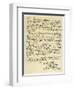 Letter from Daniel Defoe to Charles Montague, 1705-Daniel Defoe-Framed Giclee Print