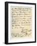 Letter from David Garrick to Edward Gibbon, 8th March 1776-David Garrick-Framed Giclee Print
