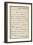 Letter from De Gaulle-null-Framed Art Print