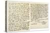 Letter from Edmund Burke to John Douglas, 31st July 1791-Edmund Burke-Stretched Canvas
