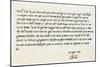 Letter from Edward VI to His Uncle, Edward Seymour, 18th September 1547-null-Mounted Giclee Print
