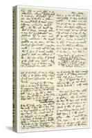 Letter from Elizabeth Barrett Browning to Henry F Chorley, 1859-Elizabeth Barrett-Stretched Canvas