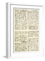 Letter from Elizabeth Barrett Browning to Henry F Chorley, 1859-Elizabeth Barrett-Framed Giclee Print