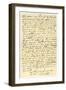 Letter from Emperor Charles V of Spain to Queen Mary of England, 1555-null-Framed Giclee Print