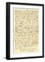 Letter from Emperor Charles V of Spain to Queen Mary of England, 1555-null-Framed Giclee Print