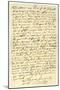 Letter from Emperor Charles V of Spain to Queen Mary of England, 1555-null-Mounted Giclee Print