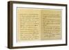 Letter from Francois Marie Arouet De Voltaire to George Keat, 16th January 1760-Voltaire-Framed Giclee Print