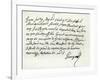 Letter from George II to the Duke of Newcastle, 1759, published in 'Leisure Hour', 1891-null-Framed Giclee Print