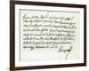 Letter from George II to the Duke of Newcastle, 1759, published in 'Leisure Hour', 1891-null-Framed Giclee Print