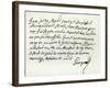 Letter from George II to the Duke of Newcastle, 1759, published in 'Leisure Hour', 1891-null-Framed Giclee Print