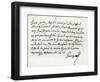 Letter from George II to the Duke of Newcastle, 1759, published in 'Leisure Hour', 1891-null-Framed Giclee Print