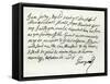 Letter from George II to the Duke of Newcastle, 1759, published in 'Leisure Hour', 1891-null-Framed Stretched Canvas