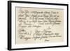 Letter from George III to grandfather the King, 23rd June 1749, published in 'Leisure Hour', 1891-null-Framed Giclee Print