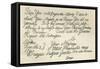 Letter from George III to grandfather the King, 23rd June 1749, published in 'Leisure Hour', 1891-null-Framed Stretched Canvas