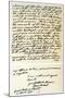 Letter from James Boswell to Edmond Malone, 13th April 1795-James Boswell-Mounted Giclee Print