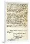 Letter from James Boswell to Edmond Malone, 13th April 1795-James Boswell-Framed Giclee Print