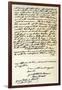 Letter from James Boswell to Edmond Malone, 13th April 1795-James Boswell-Framed Giclee Print