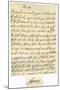 Letter from James II to His Brother-In-Law, Lawrence Hyde, Late 17th Century-null-Mounted Giclee Print