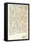 Letter from John Knox to Sir Nicholas Throgmorton, 6th August 1561-John Knox-Framed Stretched Canvas