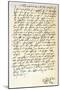 Letter from John Knox to Sir Nicholas Throgmorton, 6th August 1561-John Knox-Mounted Giclee Print