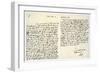 Letter from John Locke to Hans Sloane, 2nd December 1699-John Locke-Framed Giclee Print