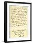 Letter from John Russell to Edward Maltby, Bishop of Durham, 4th November 1850-John Russell-Framed Giclee Print