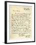 Letter from John Wesley to Samuel Bradburn, 25th March 1783-John Wesley-Framed Giclee Print