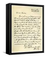 Letter from John Wesley to Samuel Bradburn, 25th March 1783-John Wesley-Framed Stretched Canvas