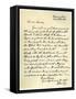 Letter from John Wesley to Samuel Bradburn, 25th March 1783-John Wesley-Framed Stretched Canvas