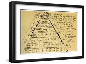 Letter from Lord Alfred Tennyson to William Cox Bennett, 22nd October 1864-Alfred Lord Tennyson-Framed Giclee Print