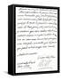 Letter from Louis Xiv to Mary of Modena, Congratulating Her on the Birth of a Prince, James…-null-Framed Stretched Canvas