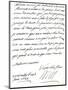 Letter from Louis Xiv to Mary of Modena, Congratulating Her on the Birth of a Prince, James…-null-Mounted Premium Giclee Print