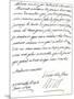 Letter from Louis Xiv to Mary of Modena, Congratulating Her on the Birth of a Prince, James…-null-Mounted Giclee Print