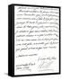 Letter from Louis Xiv to Mary of Modena, Congratulating Her on the Birth of a Prince, James…-null-Framed Stretched Canvas