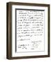 Letter from Louis Xiv to Mary of Modena, Congratulating Her on the Birth of a Prince, James…-null-Framed Giclee Print