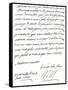 Letter from Louis Xiv to Mary of Modena, Congratulating Her on the Birth of a Prince, James…-null-Framed Stretched Canvas