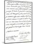 Letter from Louis Xiv to Mary of Modena, Congratulating Her on the Birth of a Prince, James…-null-Mounted Giclee Print