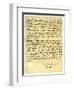 Letter from Michelangelo Buonarroti to His Father, June 1508-Michelangelo Buonarroti-Framed Giclee Print