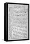 Letter from Oliver Cromwell, 17th Century (1899)-Oliver Cromwell-Framed Stretched Canvas