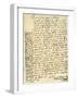 Letter from Oliver Cromwell to Lord Fairfax, Wexford, 15th October, 1649-Oliver Cromwell-Framed Giclee Print