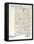 Letter from Oliver Cromwell to William Lenthall, 14th June 1645-Oliver Cromwell-Framed Stretched Canvas